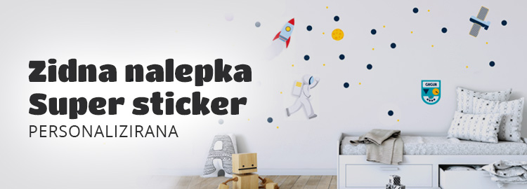 Zidna nalepka personalizirana