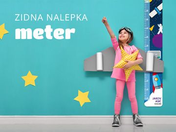 Zidna nalepka meter